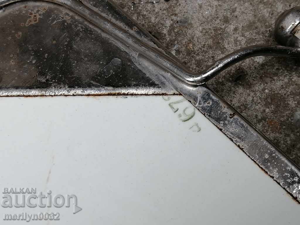 Old porcelain casserole dish platter - 7 Old porcelain casserole dish platter - 7