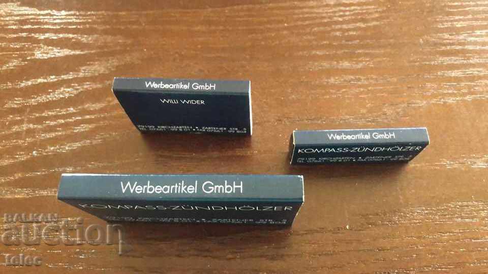 Δημοπρασία Σετ 3 σπίρτα, νέα, γεμάτα κουτιά Δημοπρασία Σετ 3 σπίρτα, νέα, γεμάτα κουτιά