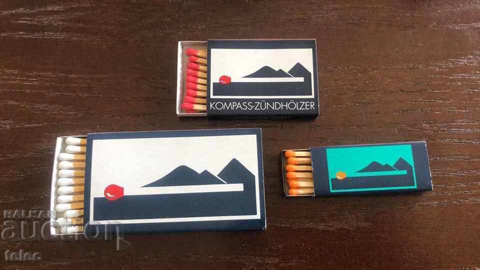 Σετ 3 σπίρτα, νέα, γεμάτα κουτιά - 5 Σετ 3 σπίρτα, νέα, γεμάτα κουτιά - 5