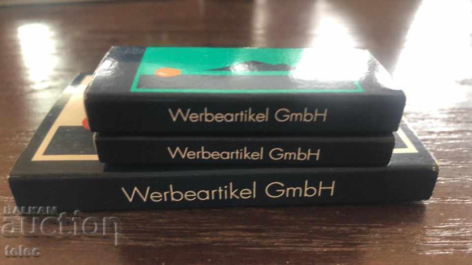 Σετ 3 σπίρτα, νέα, γεμάτα κουτιά - 6 Σετ 3 σπίρτα, νέα, γεμάτα κουτιά - 6
