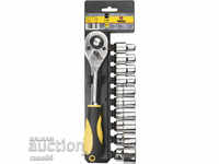 Ratchet set with 10 inserts * 1/2 "TOPEX 38D652 *