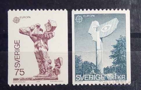 Σουηδία 1974 Ευρώπη CEPT Art / Γλυπτική MNH