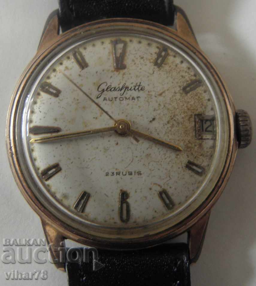 Auction RARE MEN'S WRISTWATCH GUB-GLASHUTTE Auction RARE MEN'S WRISTWATCH GUB-GLASHUTTE