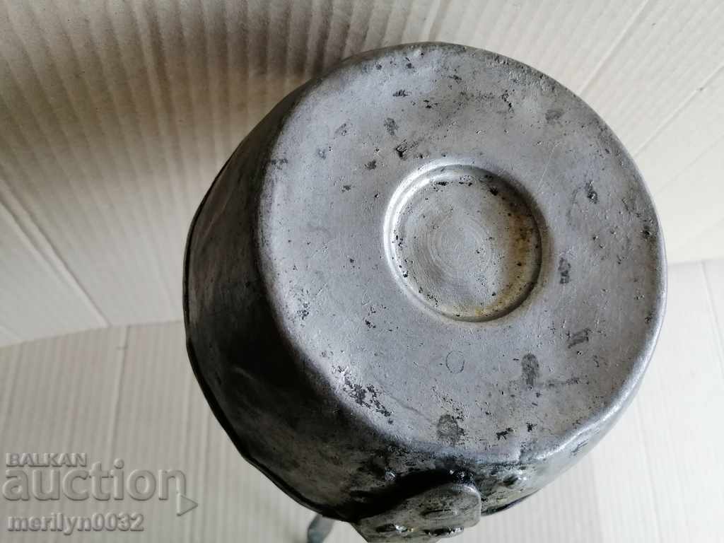 Old copper ladle, pan, copper, copper pot, pit - 5