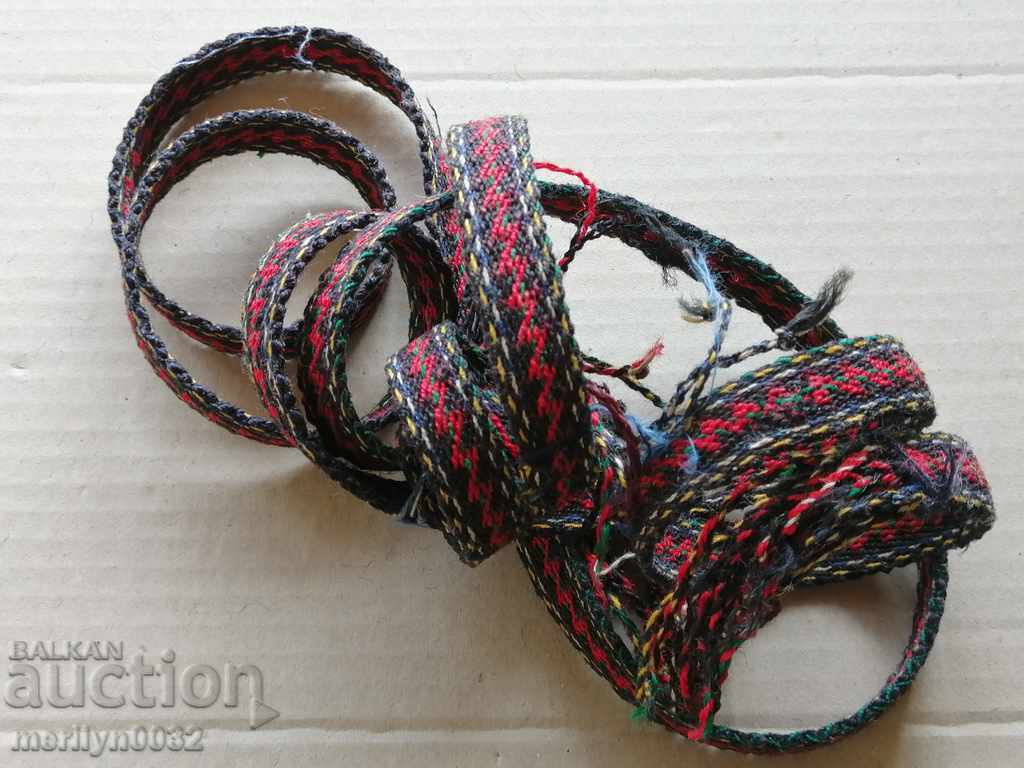Delivery of Hand-knitted sash sash belt costume