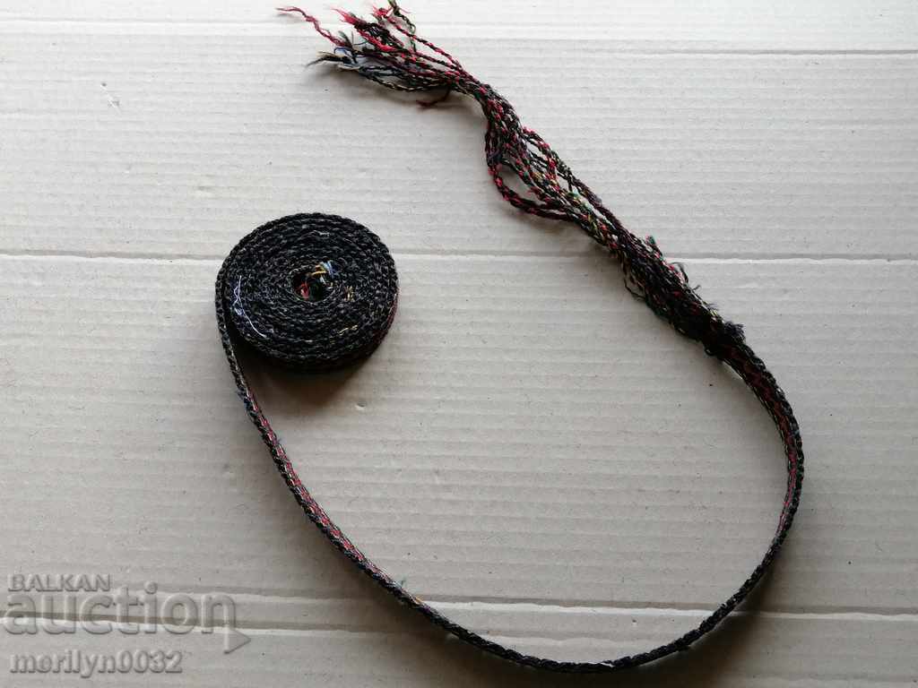 Hand-knitted sash sash belt costume - 5