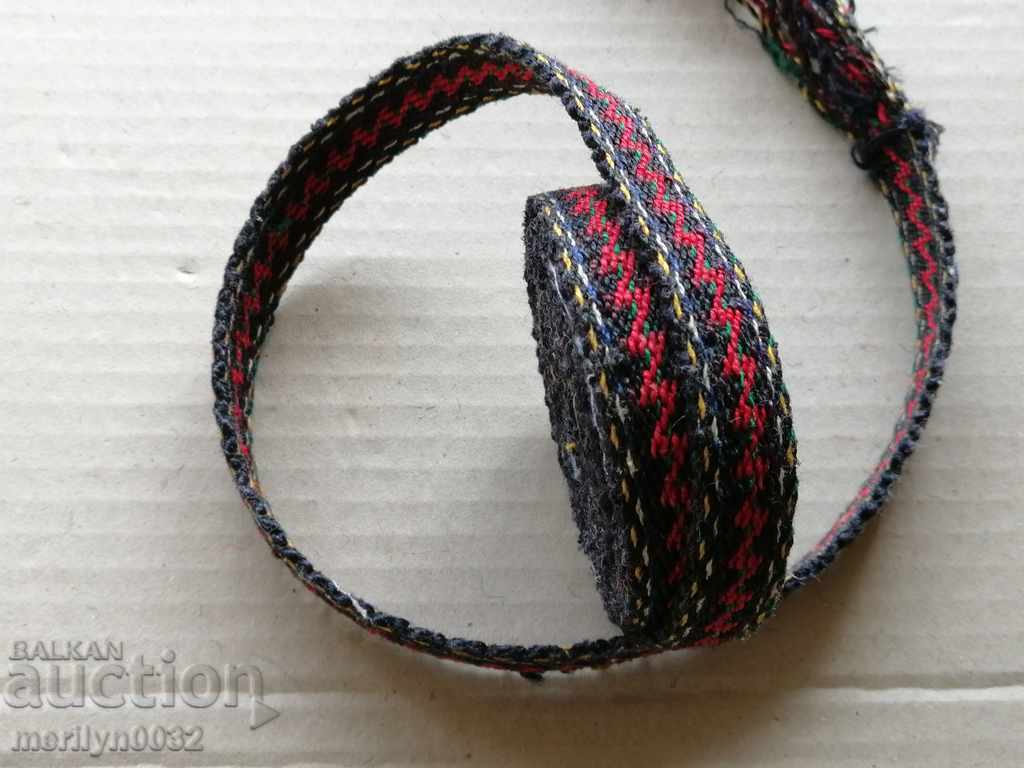 Hand-knitted sash sash belt costume - 6
