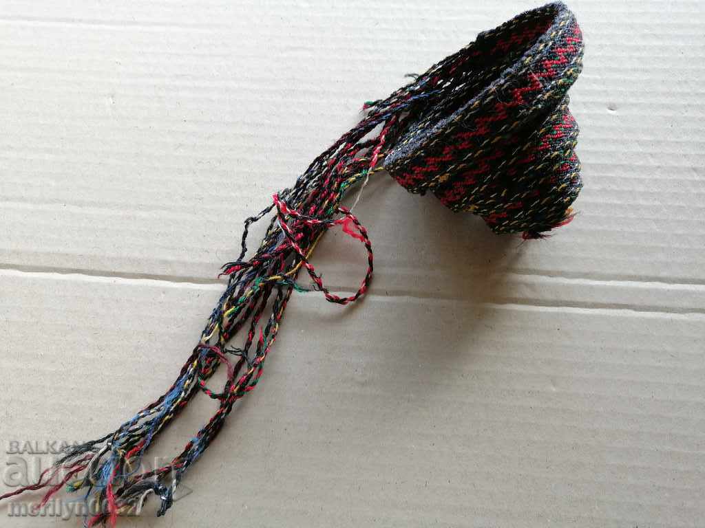 Hand-knitted sash sash belt costume - 7