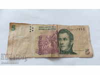 Argentina 5 pesos