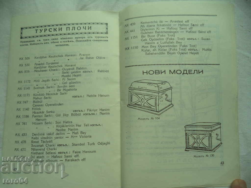 ΚΑΤΑΛΟΓΟΣ ΚΑΛΛΙΤΕΧΝΙΚΩΝ ΠΙΑΤΩΝ - 1930 - 6