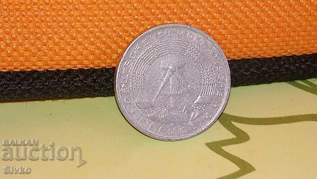 GDR coin 1 pfennig 1964 with price 0.29 BGN | € 0.15 GDR coin 1 pfennig 1964 with price 0.29 BGN | € 0.15