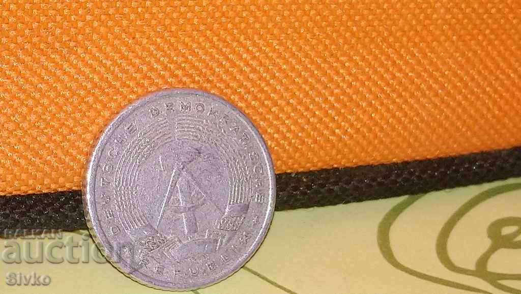 GDR coin 10 pfennigs 1958 with price 0.49 BGN | € 0.25 GDR coin 10 pfennigs 1958 with price 0.49 BGN | € 0.25