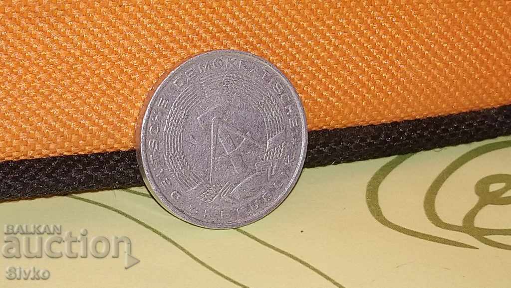 GDR coin 10 pfennigs 1968 with price 0.49 BGN | € 0.25