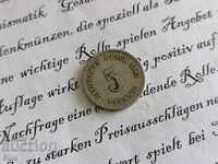 Райх монета - Германия - 5 пфенига | 1893г.; серия J