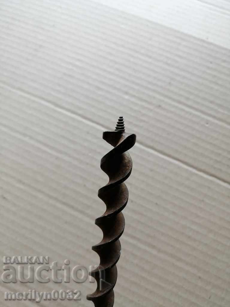 Delivery of An old primitive crunch, a drill, a screwdriver Delivery of An old primitive crunch, a drill, a screwdriver