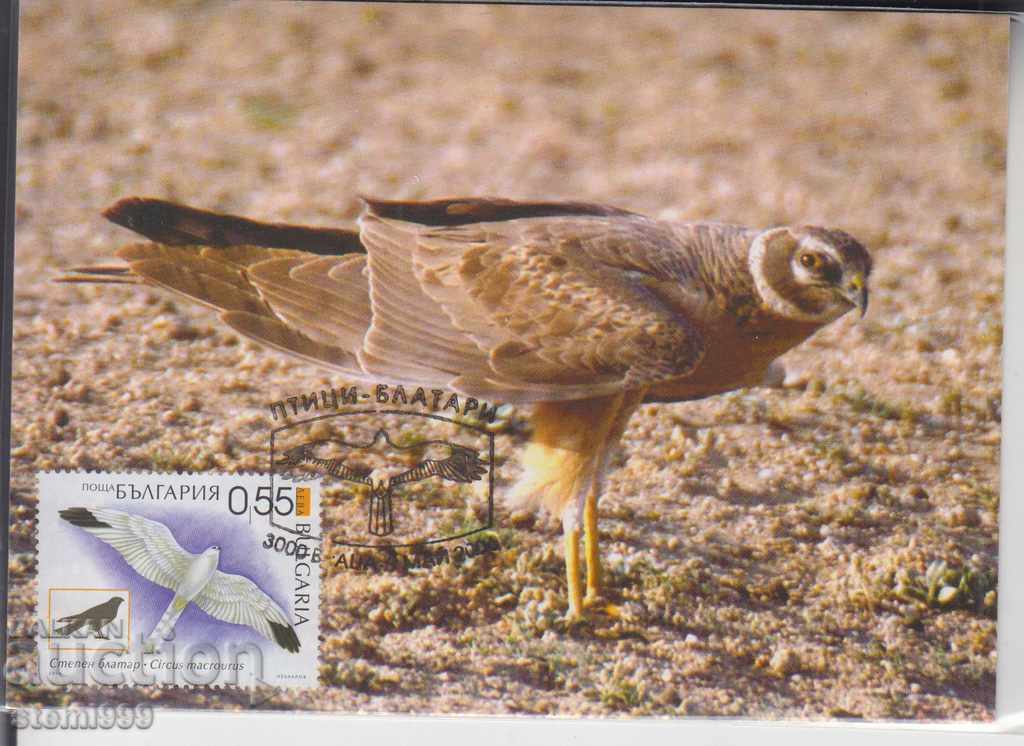 Пощенска карта FDC Птици