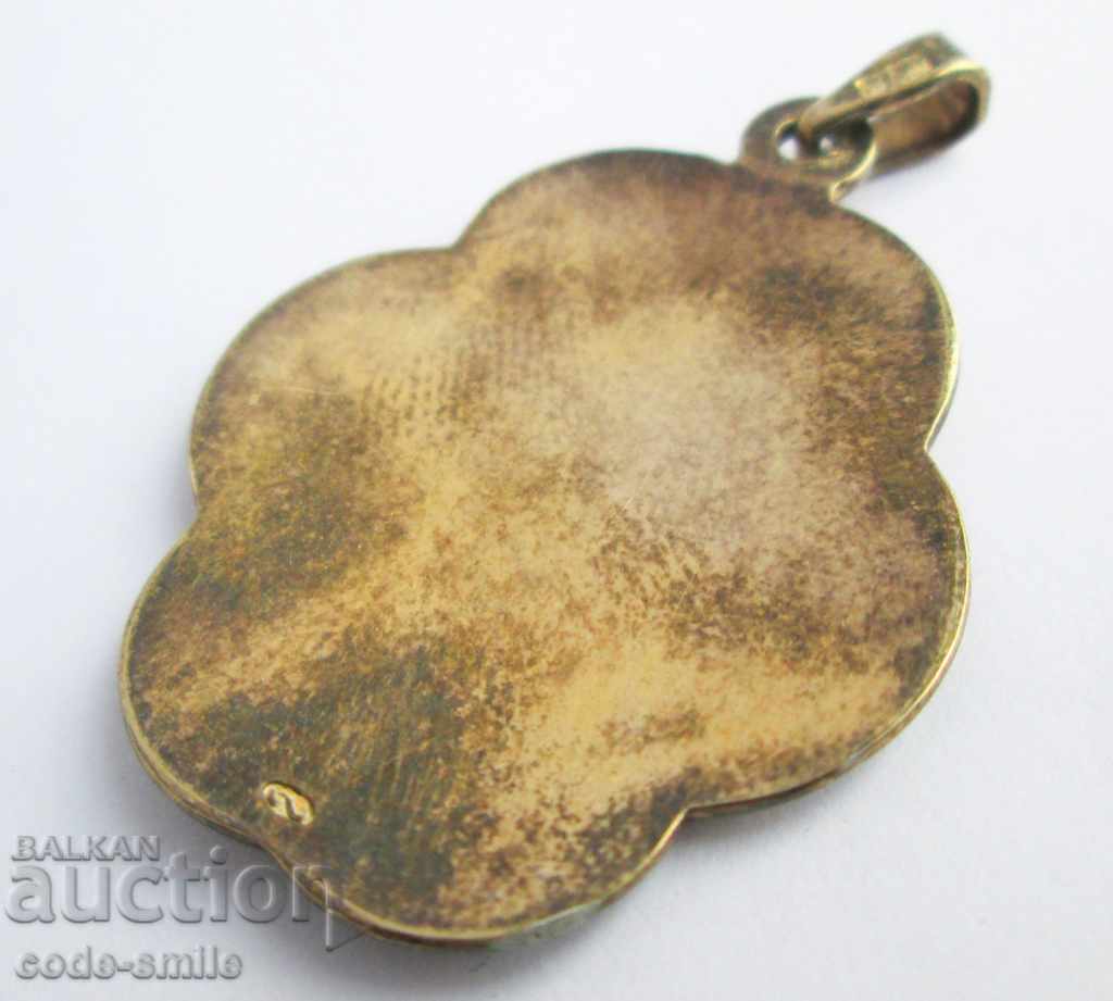 Old Russian women's pendant pendant silver 925 gilding nielo with price 100.00 BGN | € 51.13 Old Russian women's pendant pendant silver 925 gilding nielo with price 100.00 BGN | € 51.13