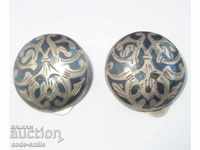 Old Russian women's earrings earrings on clip jewelry silver nielo