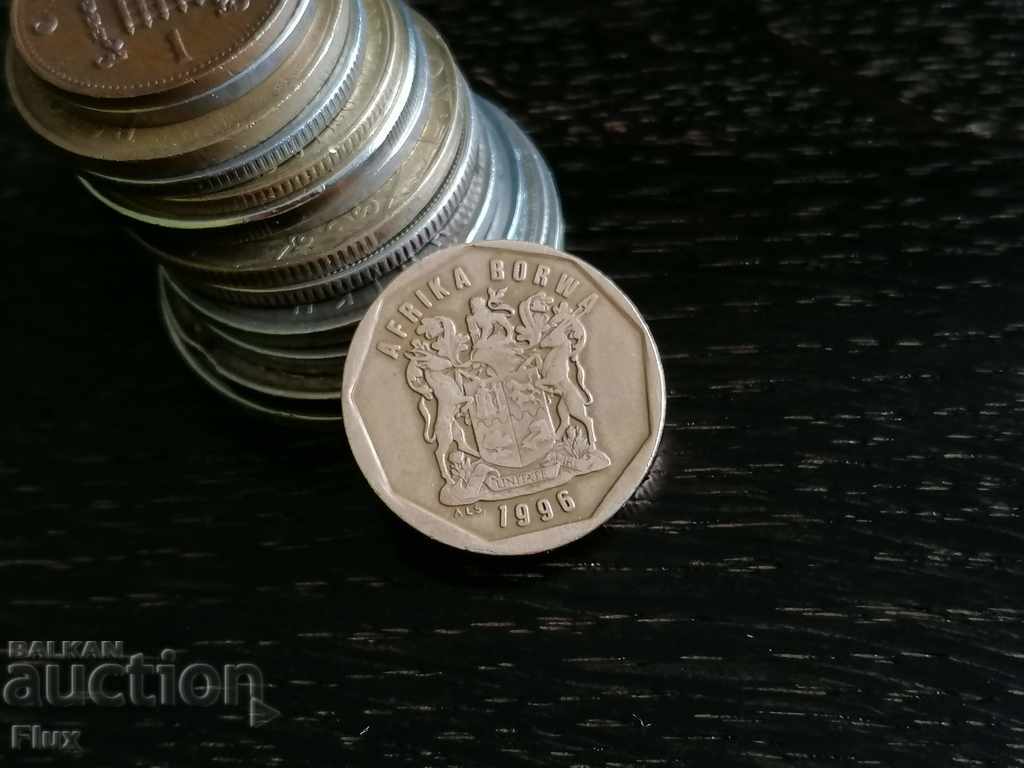 Νόμισμα - Νότια Αφρική - 50 σεντ 1996 με τιμή 1.45 BGN | € 0.74 Νόμισμα - Νότια Αφρική - 50 σεντ 1996 με τιμή 1.45 BGN | € 0.74