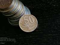 Moneda - Africa de Sud - 50 centi 1996