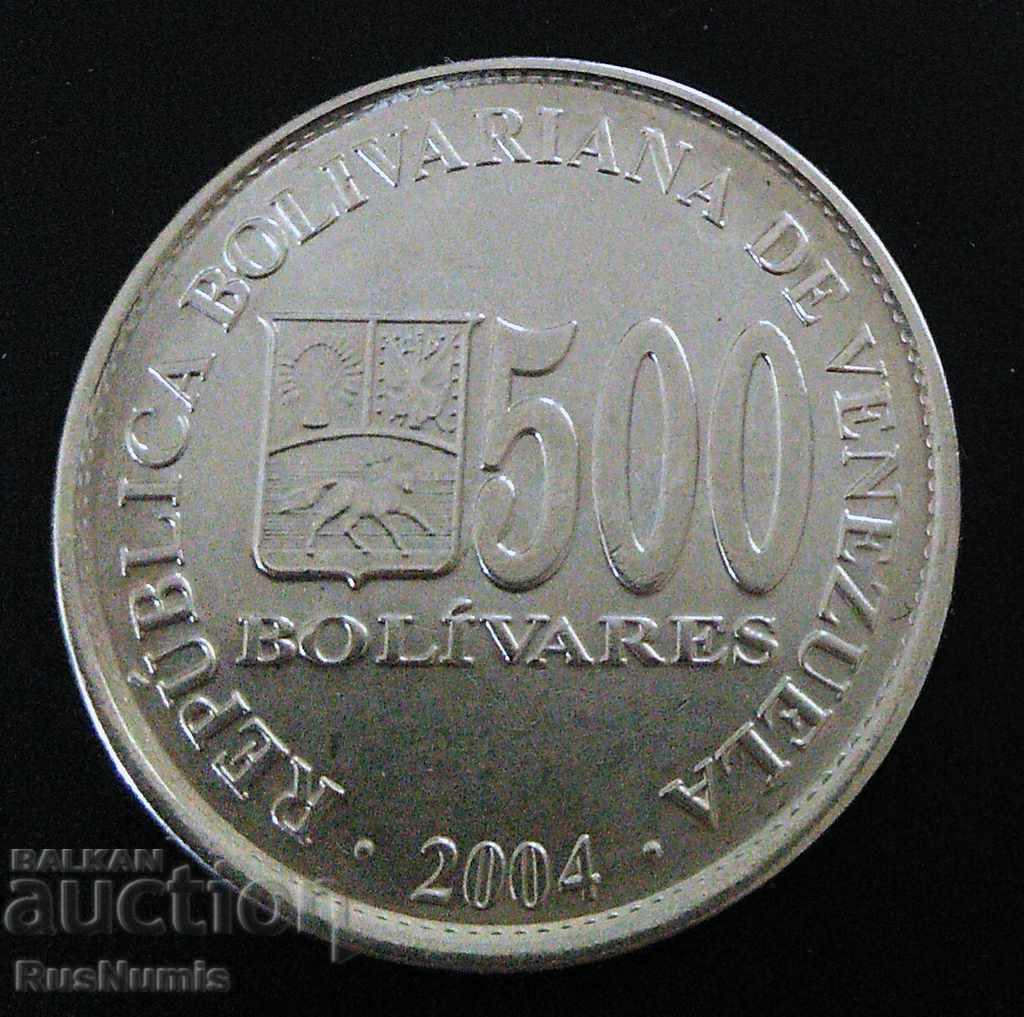 Venezuela. 500 Bolivars 2004 UNC.