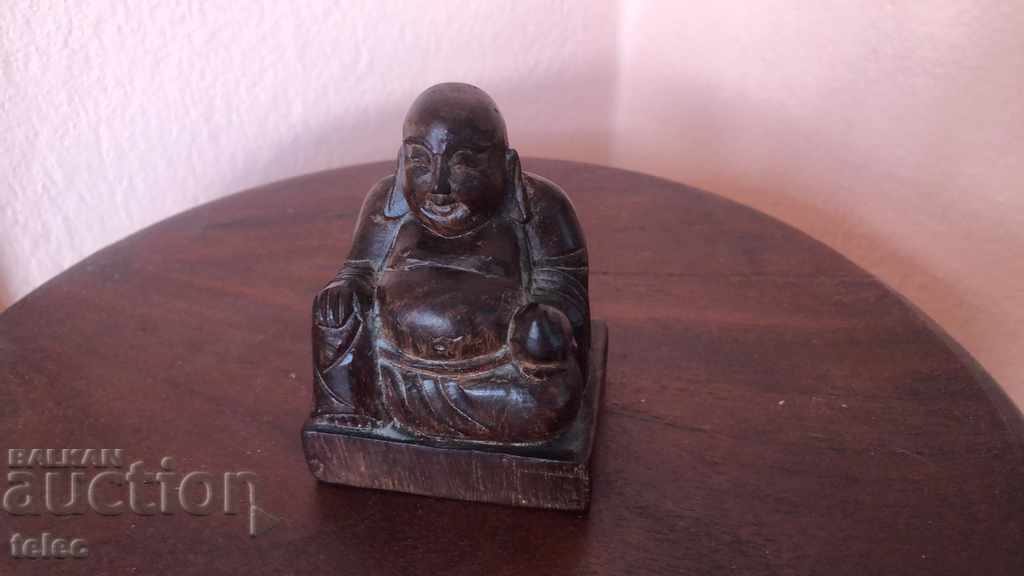 Малък Буда от дърво