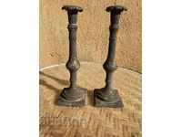 I am selling very old candlesticks - 2 pieces, bronze. RRRRRR