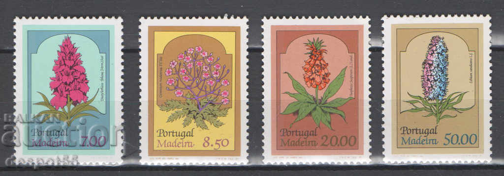1981. Madeira (portugheză). Flori.