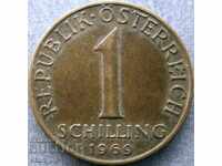 Австрия 1 шилинг 1969