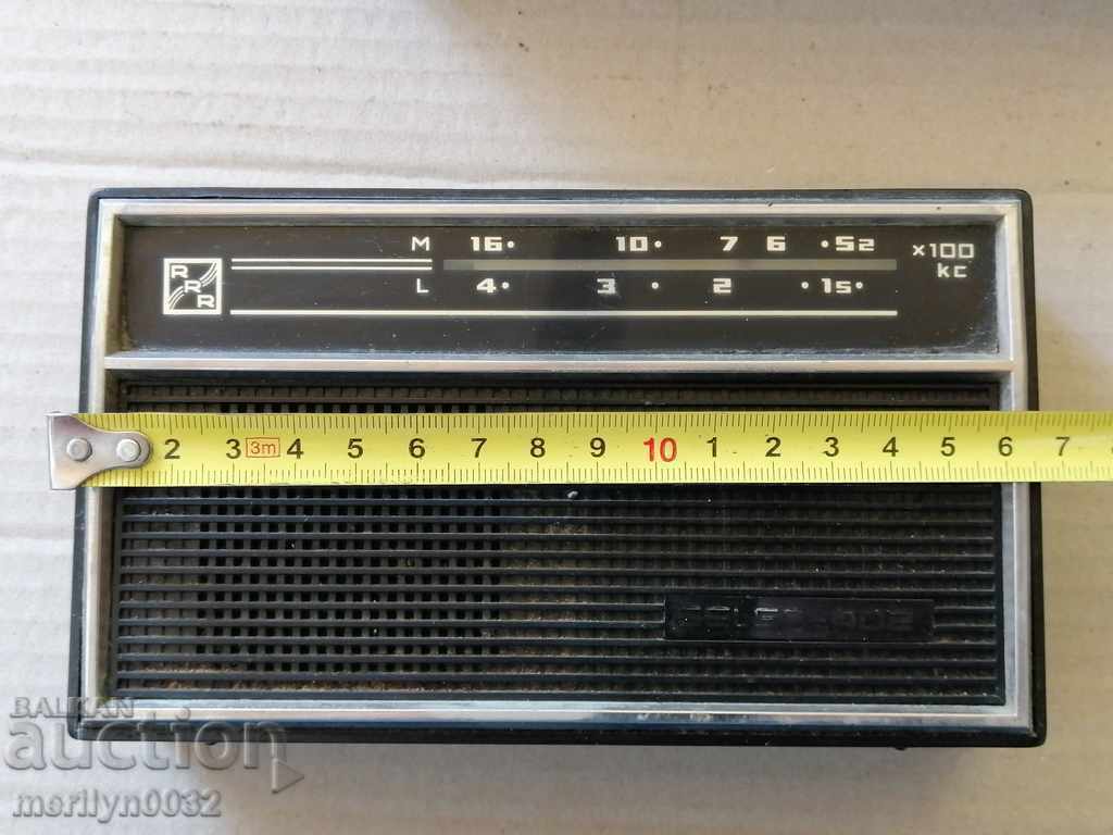 Aparat radio cu tranzistori "Selga" radio USSR - 5 Aparat radio cu tranzistori "Selga" radio USSR - 5