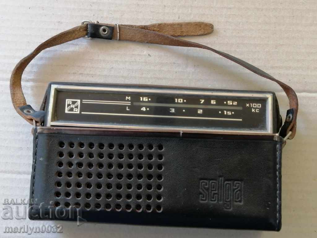 Social transistor "Selga" radio apparatus radio USSR