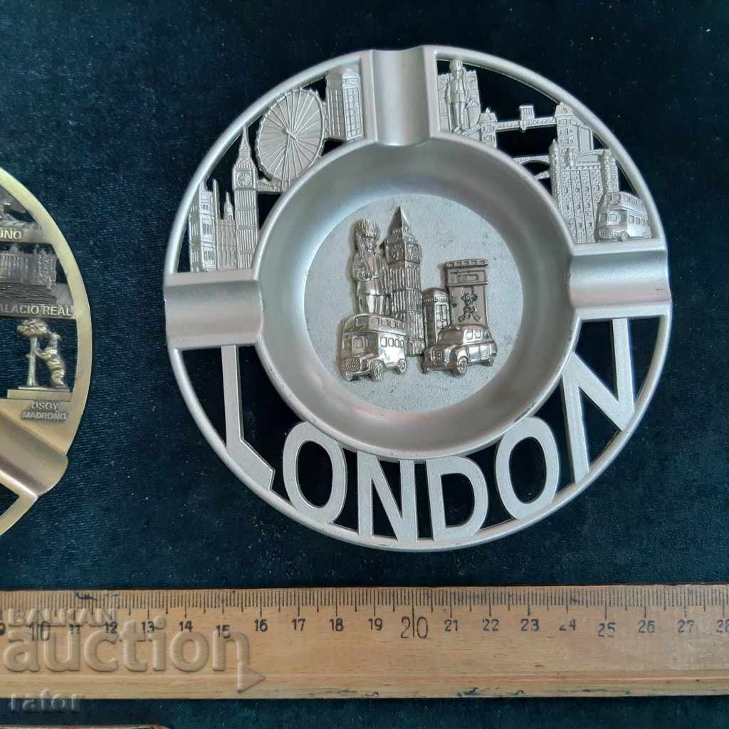 Auction Ashtrays - souvenirs CUBA, LONDON, MADRID, ashtray Auction Ashtrays - souvenirs CUBA, LONDON, MADRID, ashtray