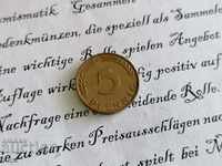 Νομίσματα - Γερμανία - 5 pfeniga | 1950; Σειρά D