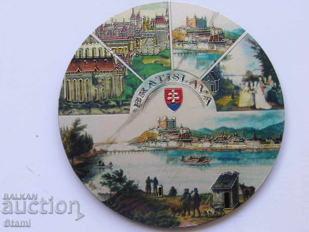 Аукцион Метален магнит от Братислава, Словакия -7 Аукцион Метален магнит от Братислава, Словакия -7