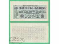 (¯` '• .ERGERMANIA 1 miliard mărci 20.10.1923 UNC¸. • „´¯)