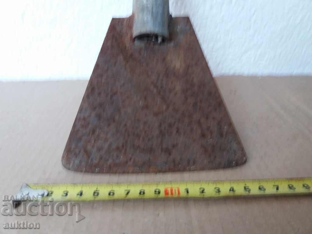OLD MASSIVE WROUGHT WRINKLE, SPATULA - 5 OLD MASSIVE WROUGHT WRINKLE, SPATULA - 5