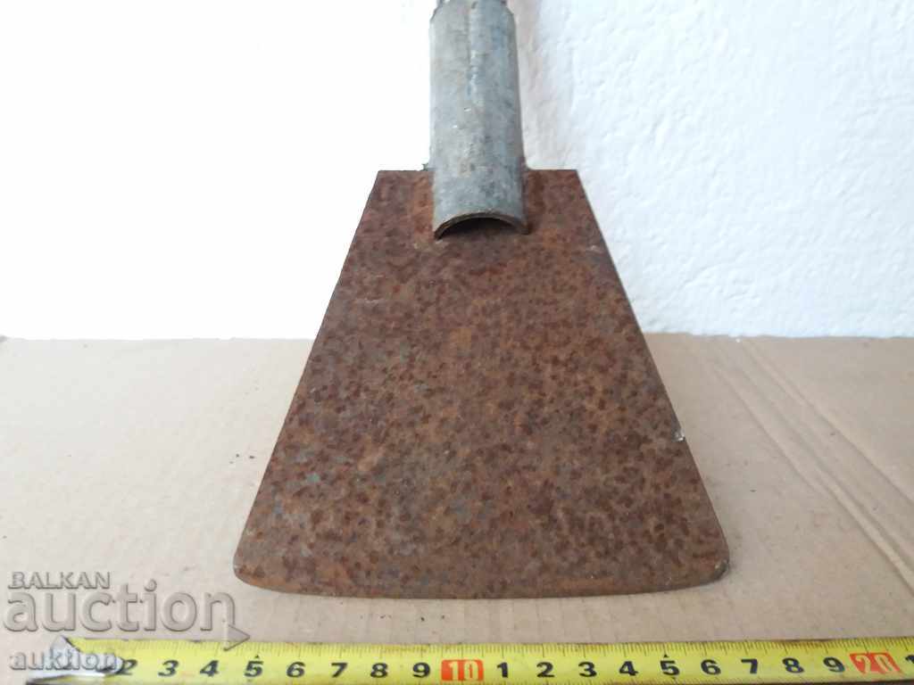 OLD MASSIVE WROUGHT WRINKLE, SPATULA - 6 OLD MASSIVE WROUGHT WRINKLE, SPATULA - 6