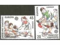 Чисти марки    Европа СЕПТ 1989 от Андора
