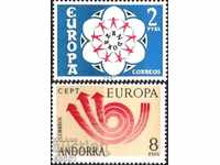 Чисти марки    Европа СЕПТ 1973 от Андора