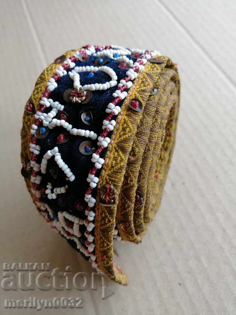 Beaded tinsel belt Farewell Farewell my dear bride Maria - 6 Beaded tinsel belt Farewell Farewell my dear bride Maria - 6