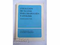COLLECTION OF TEXTS FOR TRANSLATION AND ANALYSIS - Spanish