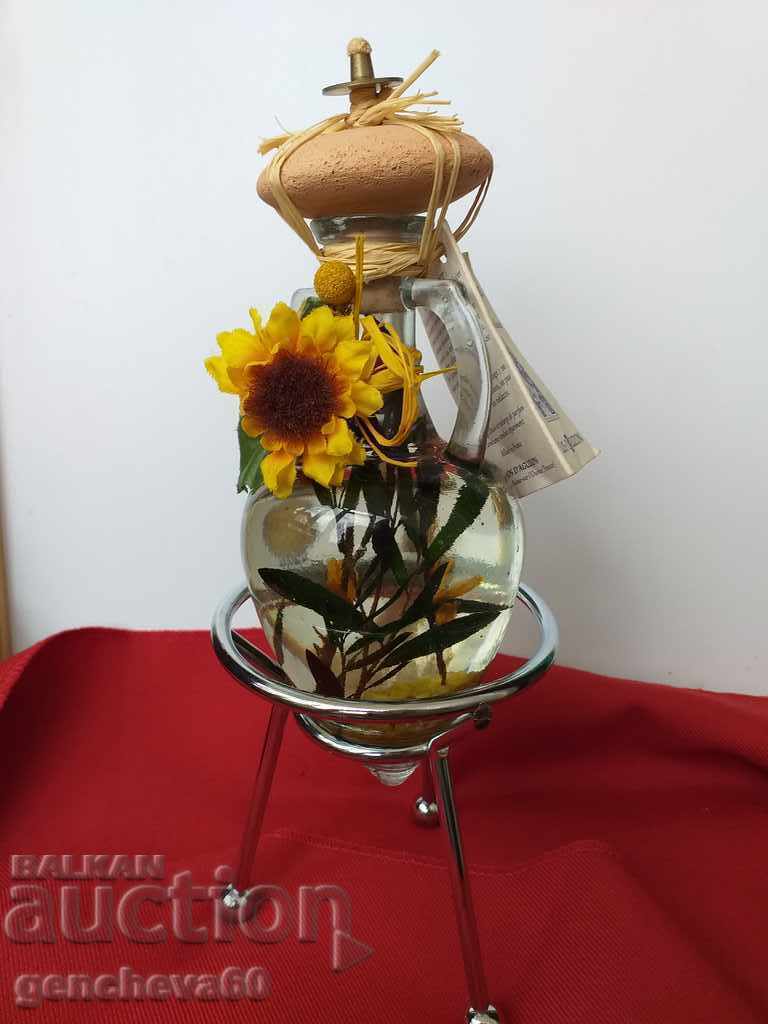 Original gas lamp "HUILE" - France