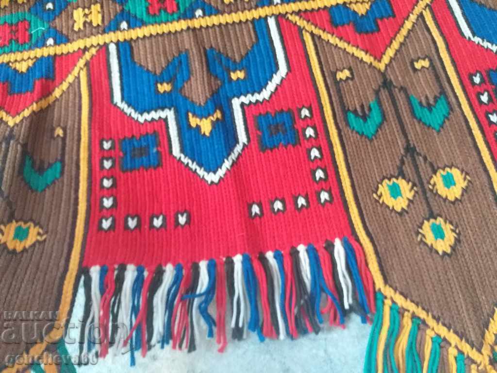 Български старинен кавьор, пано ръчна бродерия - 5