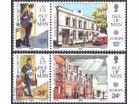 Чисти марки Европа СЕПТ 1990  от Остров Ман