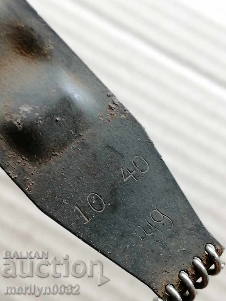 Auction MG-34 42 Wehrmacht WWII tape guide Auction MG-34 42 Wehrmacht WWII tape guide