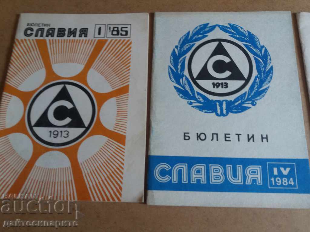 Lot of sports newsletters Slavia with price 20.00 BGN | € 10.23 Lot of sports newsletters Slavia with price 20.00 BGN | € 10.23