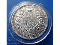 British India 1 Rupee 1942 Option B