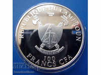 Cameroon 100 Francs 2011 26g.39mm. PROOF UNC Rare