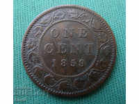Канада  1  Цент  1859  Rare