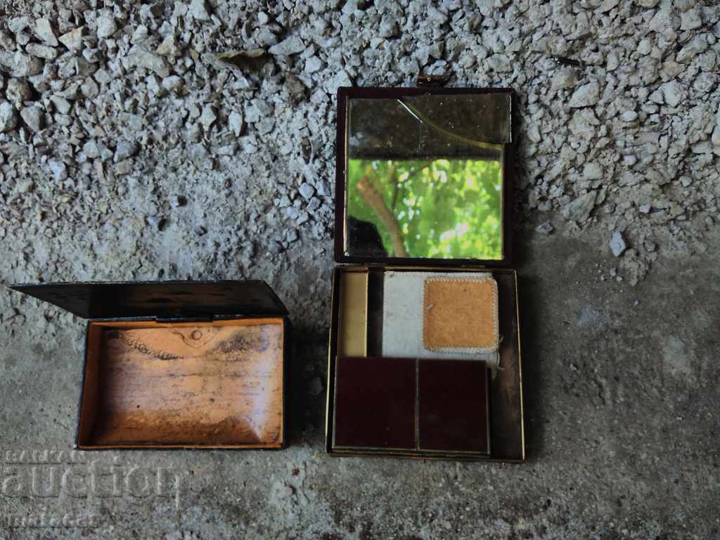 Metal box and powder case with price 10.00 BGN | € 5.11 Metal box and powder case with price 10.00 BGN | € 5.11